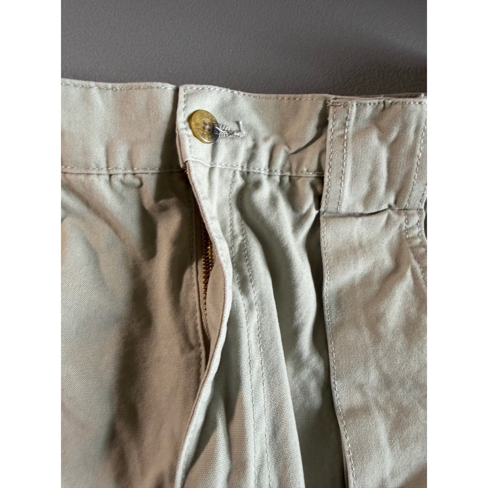 Hook & Tackle Mens Khaki Beer Can Island Fishing Cargo Shorts Size 36 M019910 - Picture 3 of 8